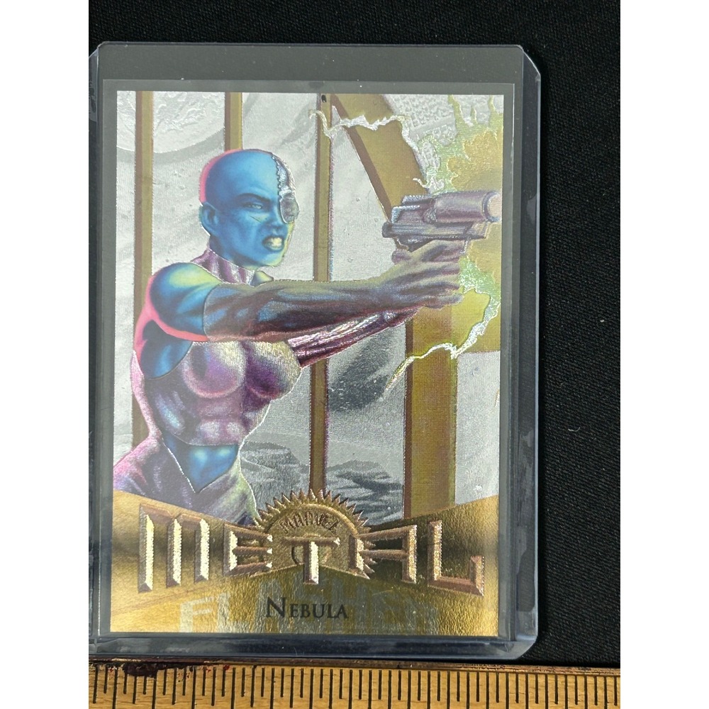 1995 Marvel Metal Trading Card‎ Nebula 59 Foil